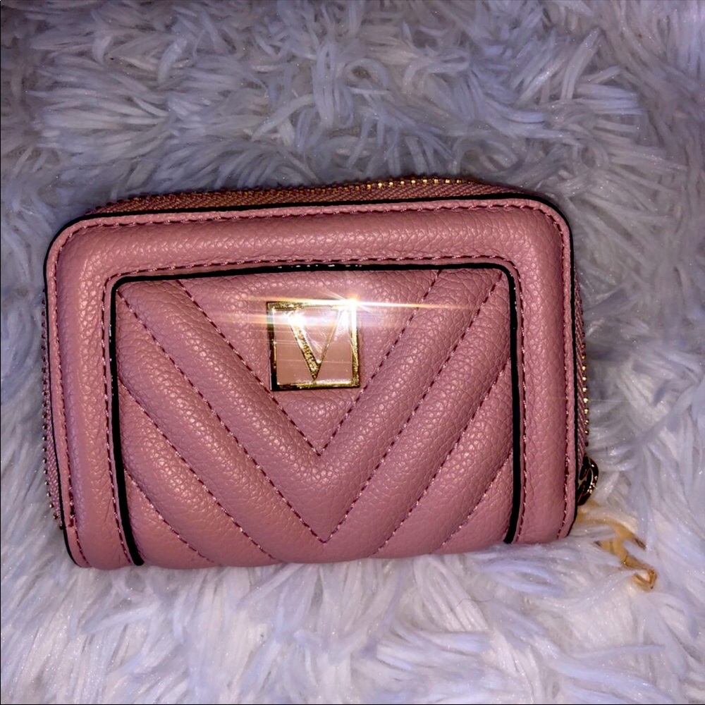 VICTORIAS SECRET Wallet Mauve / Soft Pink